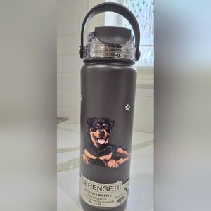 ROTTWEILER Serengeti Dark Brown Water Bottle